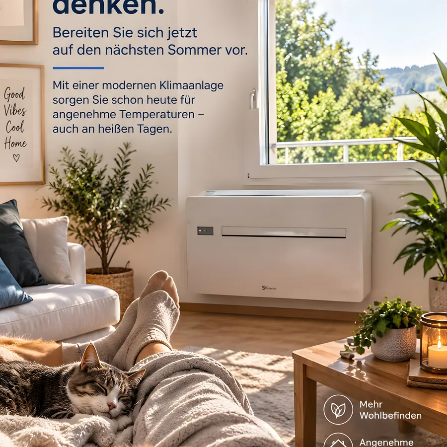 Wandgerät im Wohnzimmer